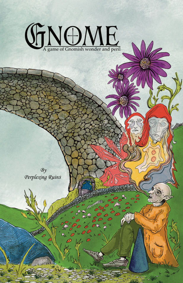 Gnome - A Game of Gnomish Wonder and Peril by Perplexing Ruins (Print + PDF)
