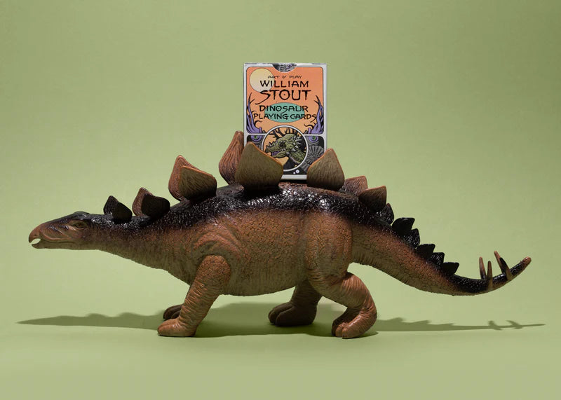 William Stout Dinosaur Playing Cards