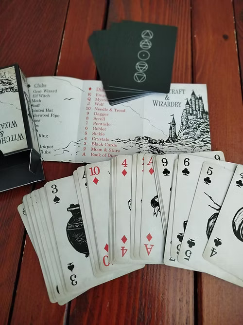 Witchcraft & Wizardry Playing Cards