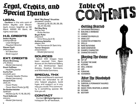 Cauldron (Print + PDF)