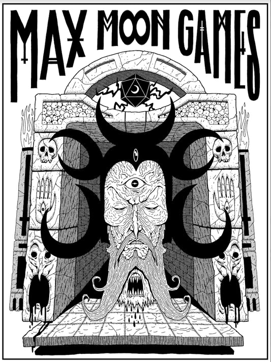 Max Moon Games Crypt Wizard Shirt by Vault Crawler