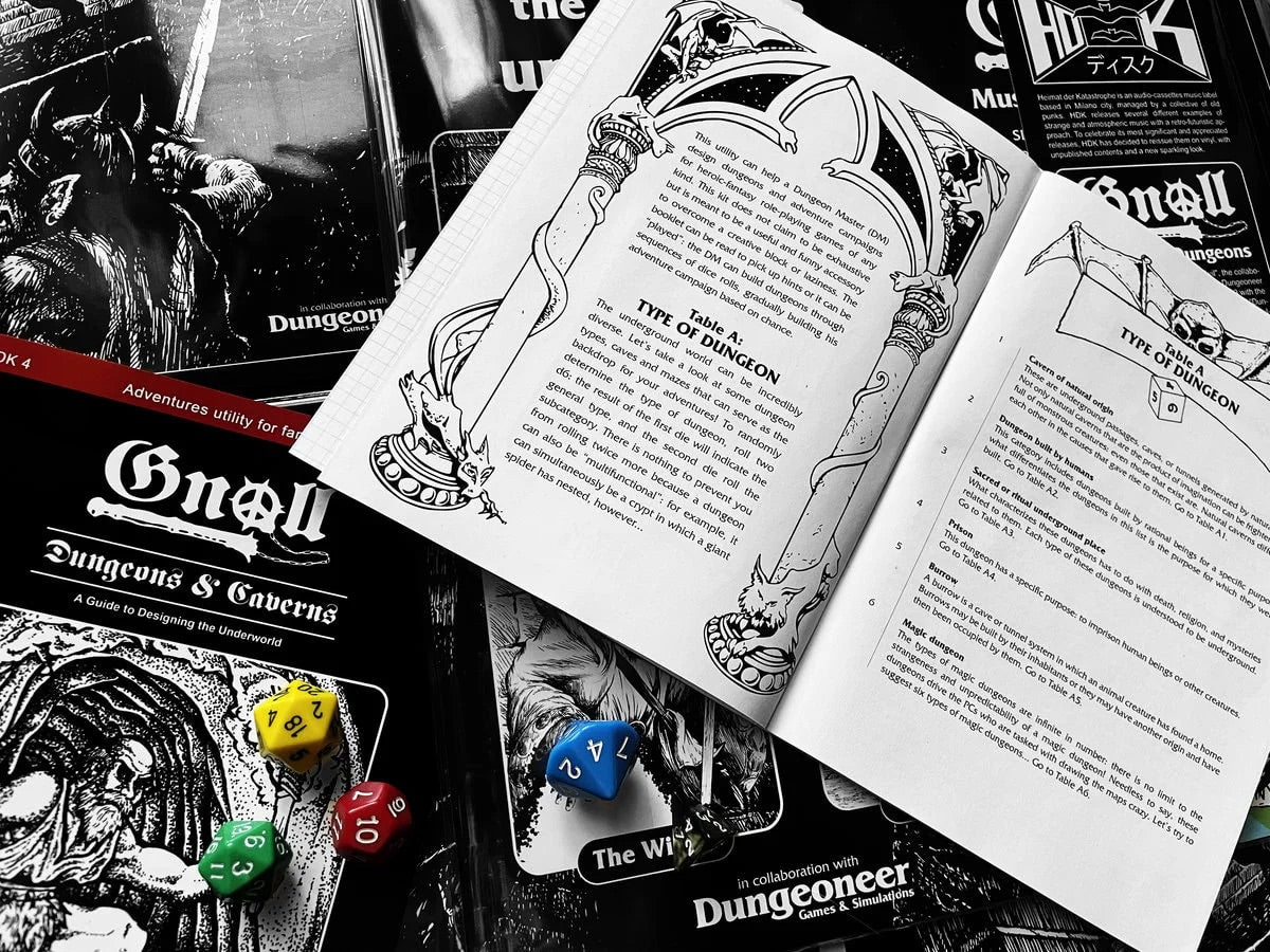 Gnoll - Music for Dungeons Vinyl LP & Adventure Module