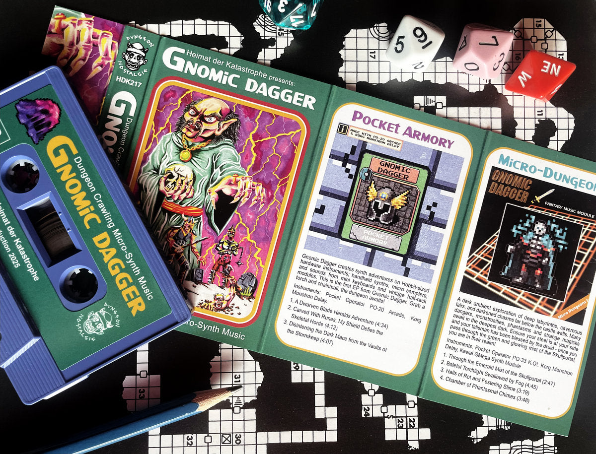 HDK 217 - Dungeon Crawling Micro-Synth Music by Gnomic Dagger