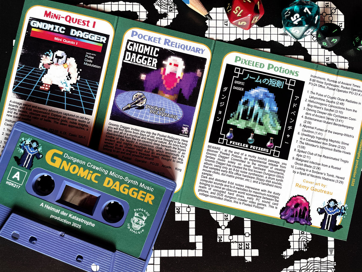 HDK 217 - Dungeon Crawling Micro-Synth Music by Gnomic Dagger