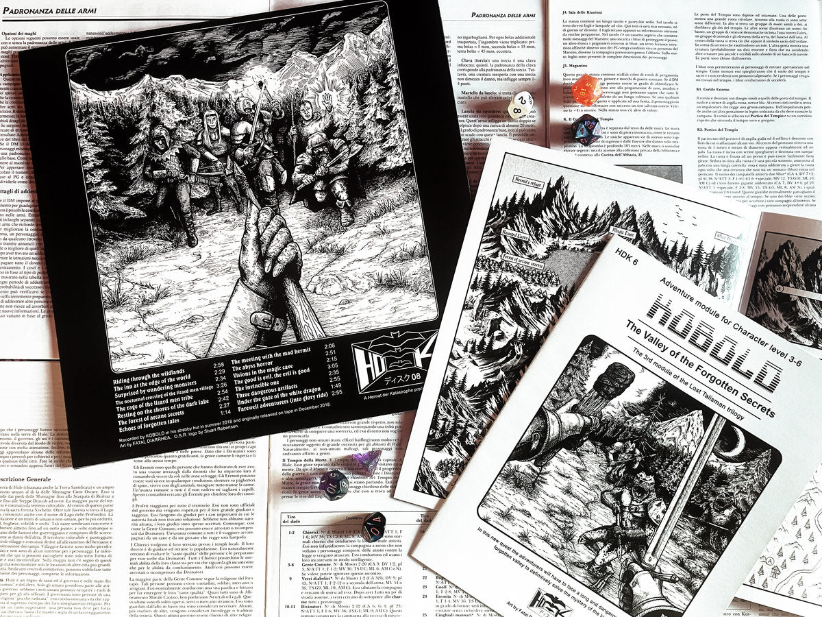 HDK 28 Kobold - The Valley of the forgotten secrets (LP / cassette)