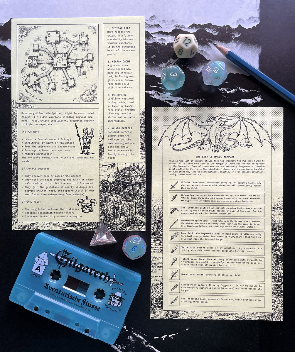 Gilgareth Trilogy Cassettes