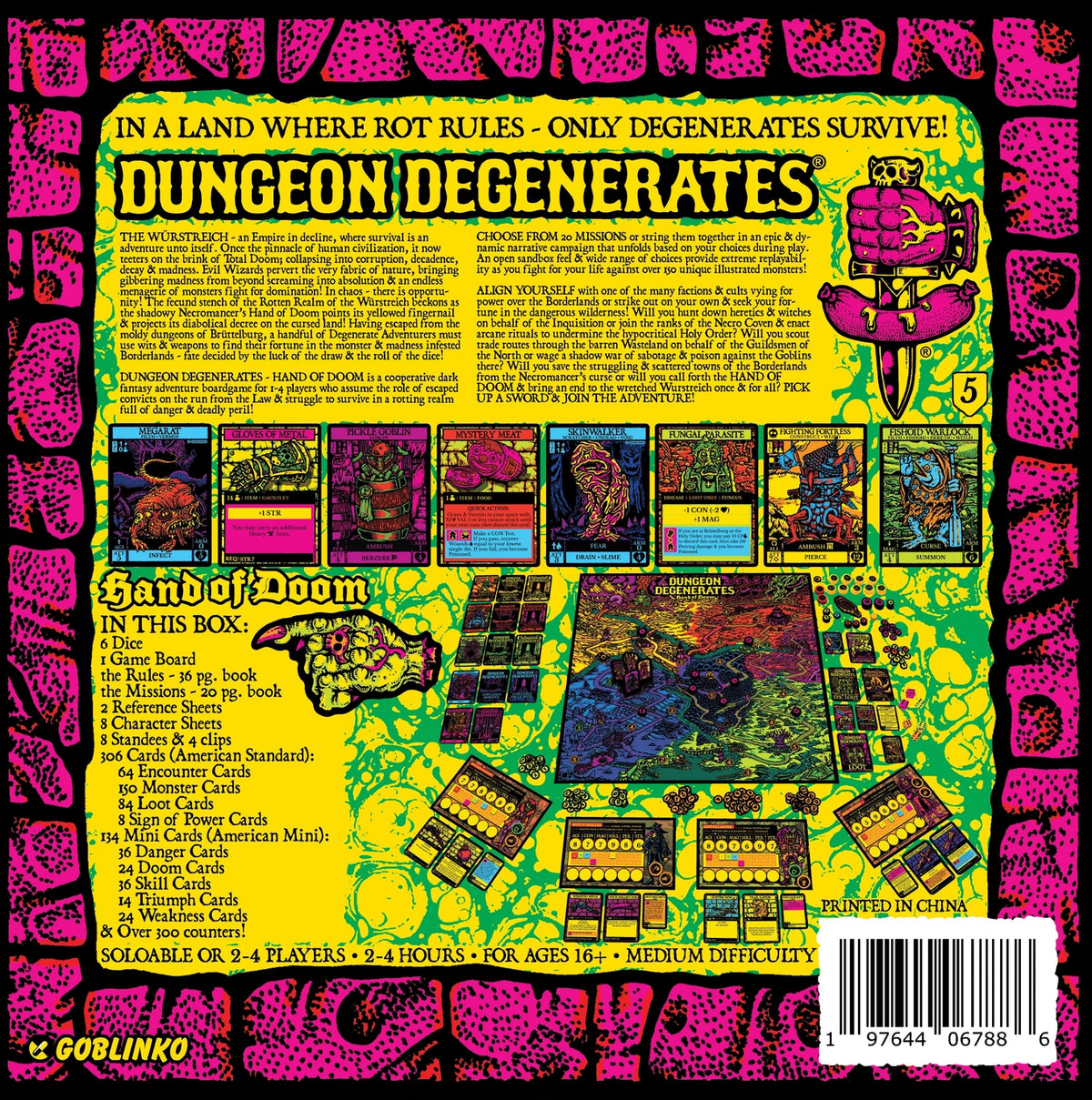 Dungeon Degenerates - Hand of Doom
