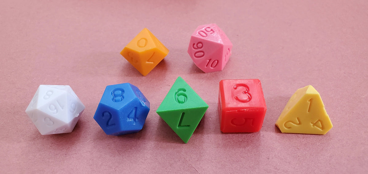 Holmage Dice Set - Zucati Perfect Plastic