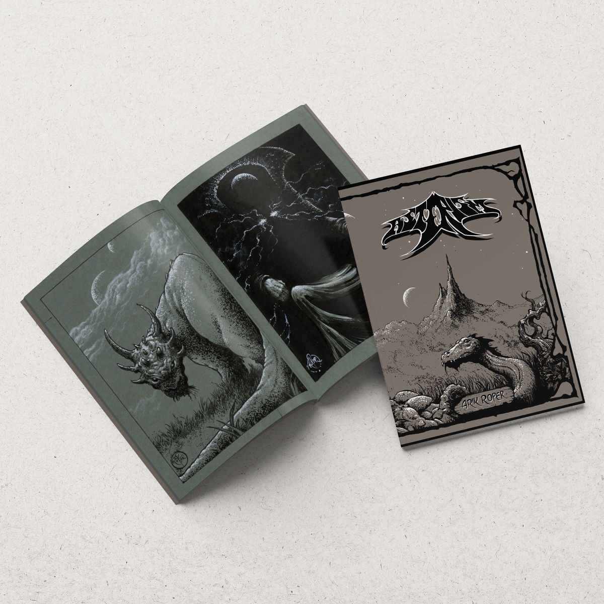 Airk Roper Asterism by Arik Roper – Flaming Hand
