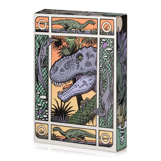 William Stout Dinosaur Playing Cards