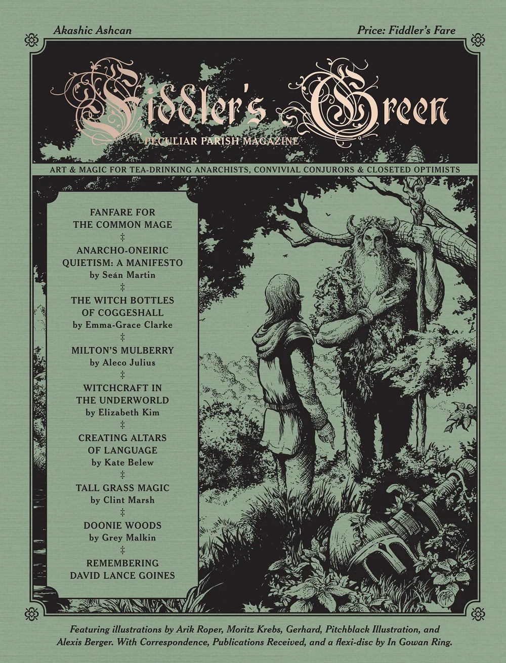 Fiddler's Green, Issue #9: Akashic Ashcan