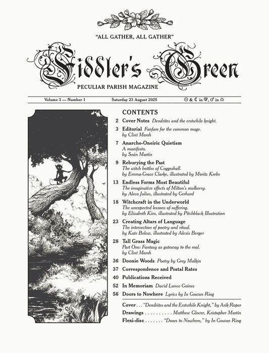 Fiddler's Green, Issue #9: Akashic Ashcan