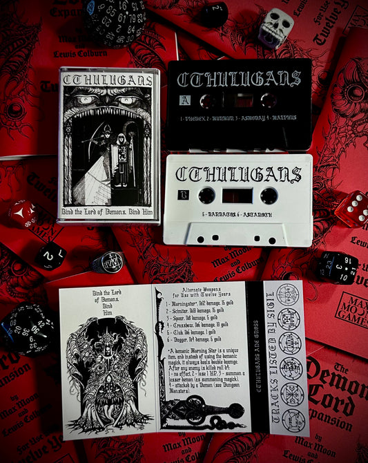 Cthulugans - Bind the Lord of Demons, Bind Him (B&W Edition)