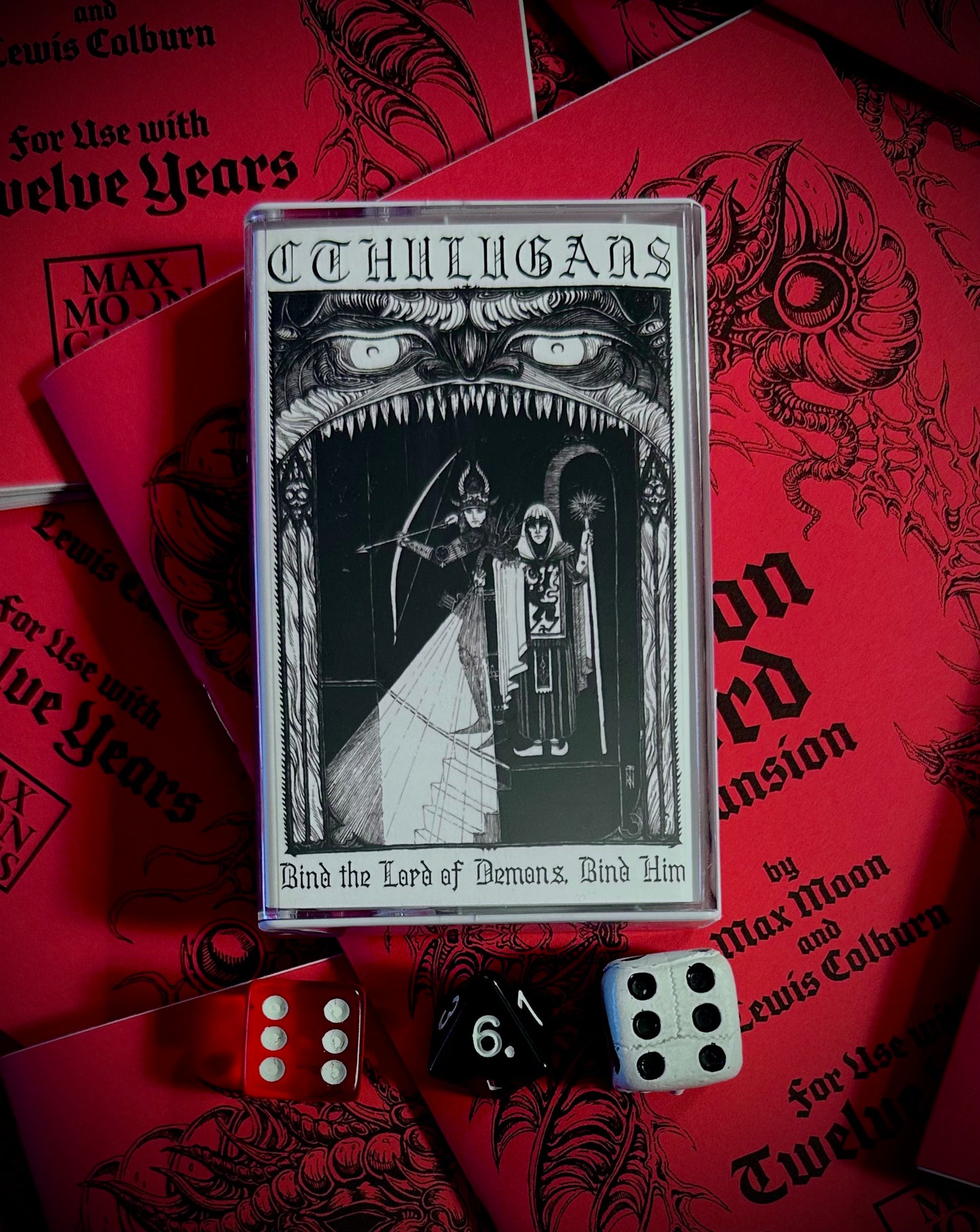 Cthulugans - Bind the Lord of Demons, Bind Him (B&W Edition)