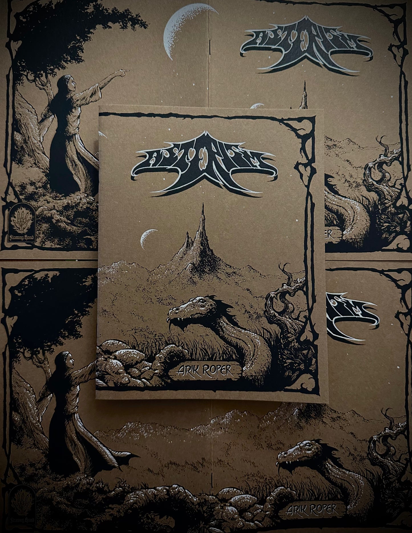 Airk Roper Asterism by Arik Roper – Flaming Hand