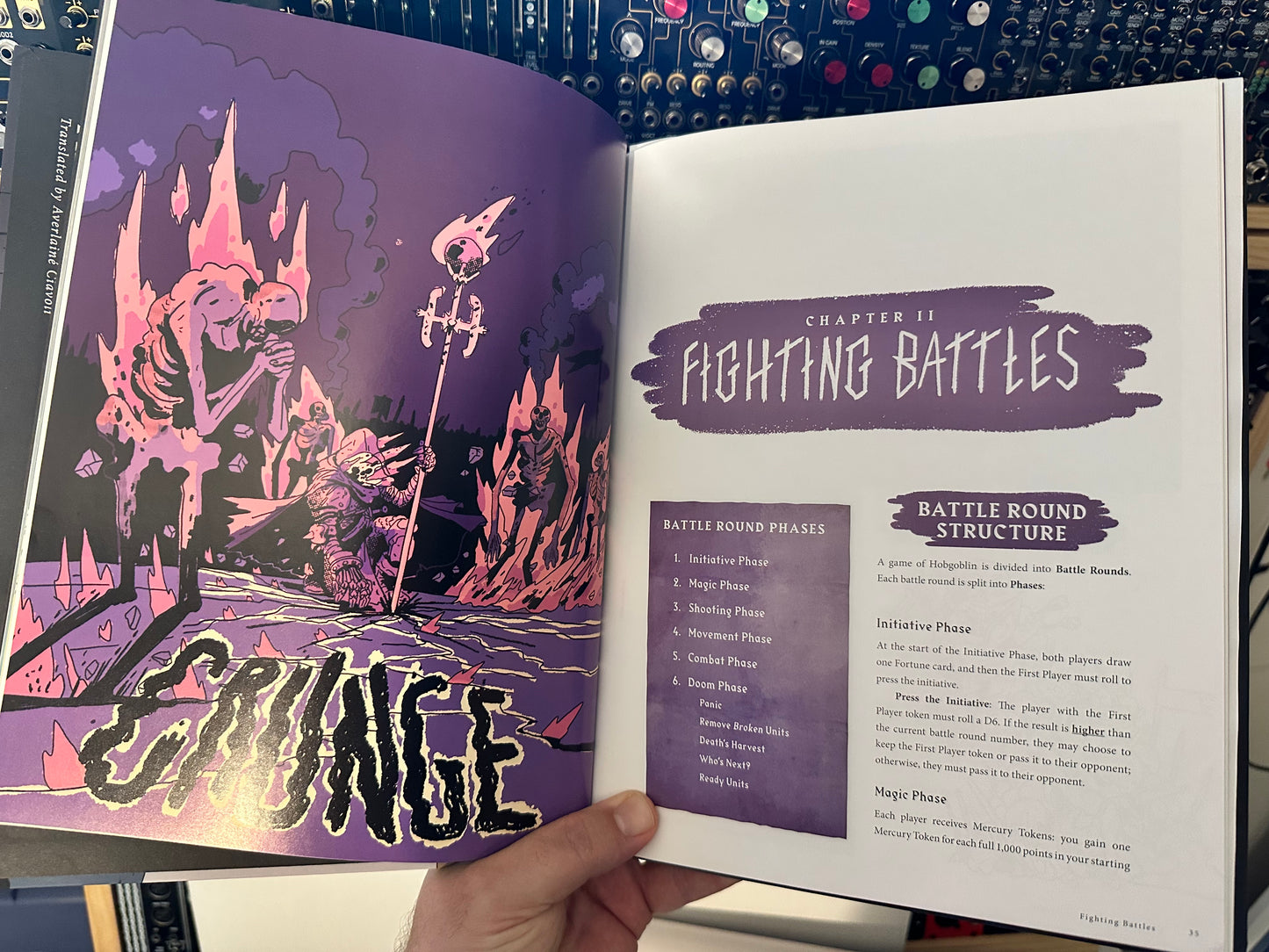 Mike Huthcinson's Hobgoblin: Brutal Fantasy Battles + Fortune Deck Bundle (dinged corner)