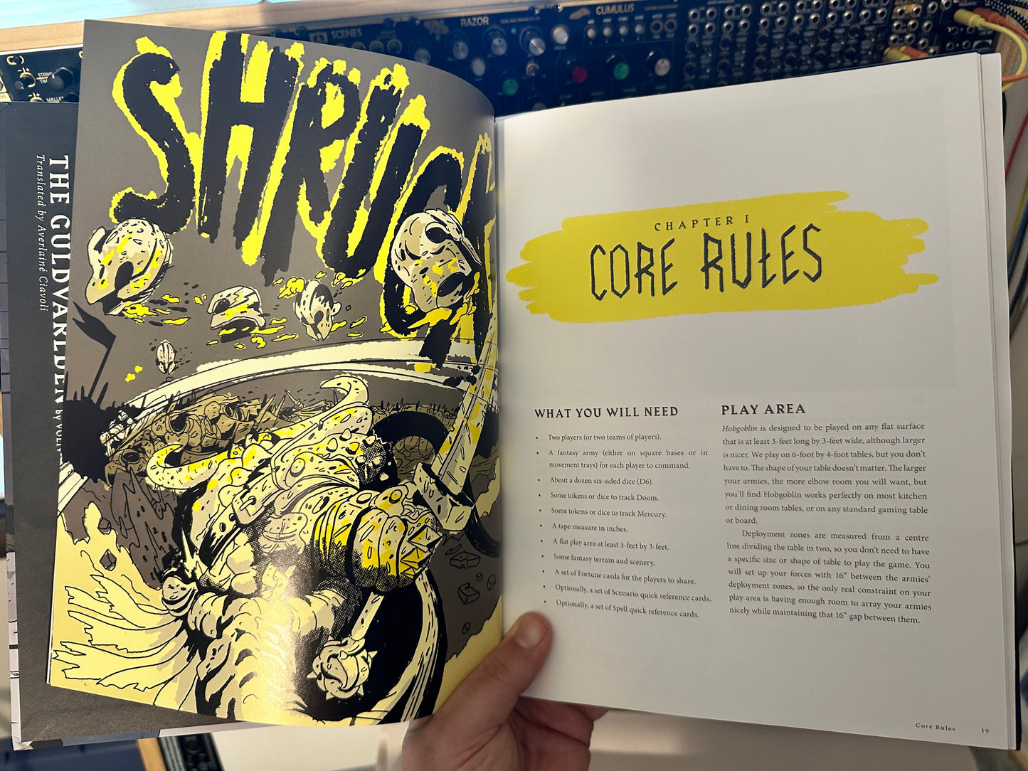 Mike Huthcinson's Hobgoblin: Brutal Fantasy Battles + Fortune Deck Bundle (dinged corner)