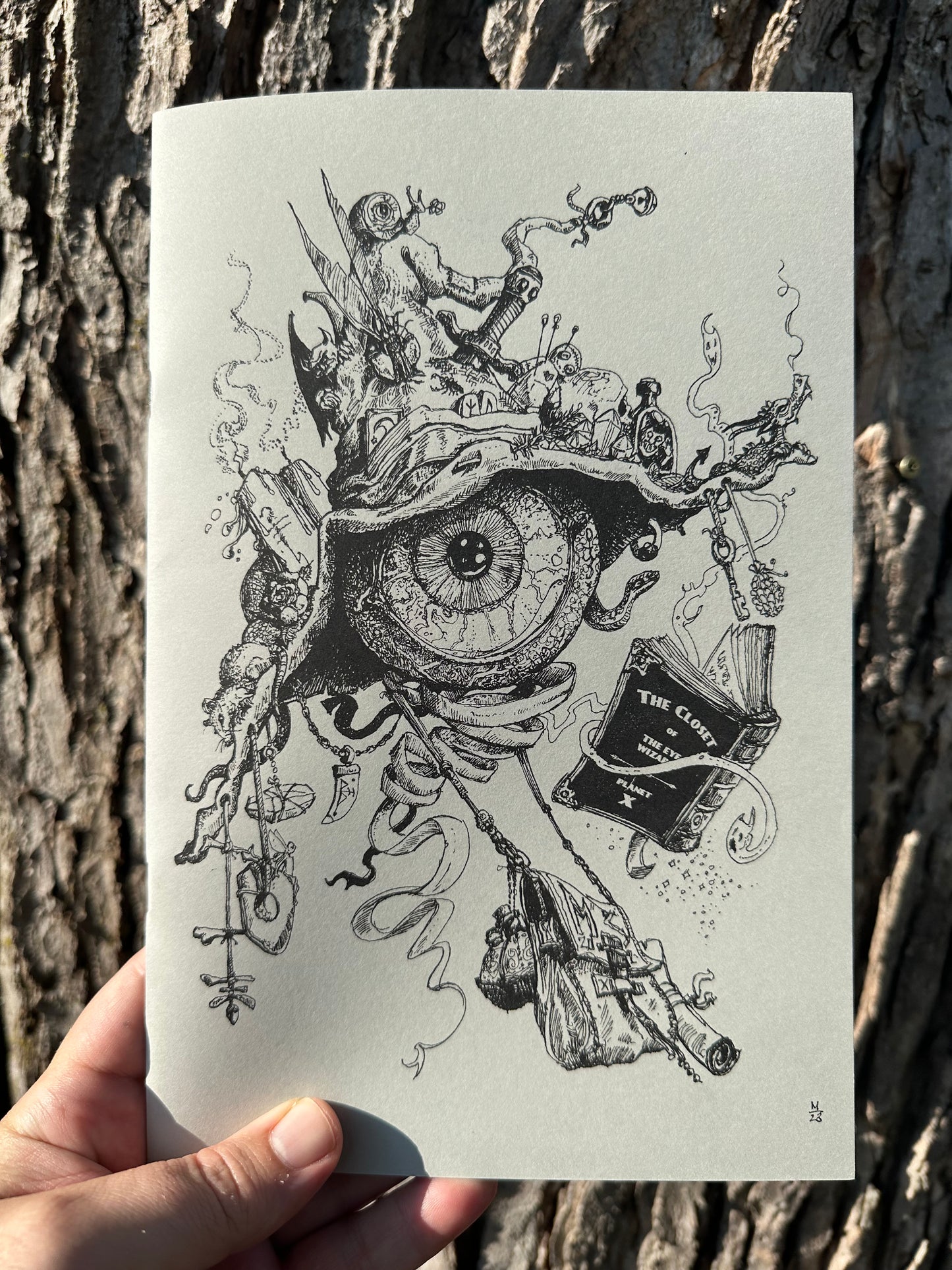 Closet of the Eye Wizard Exclusive Risograph Edition!