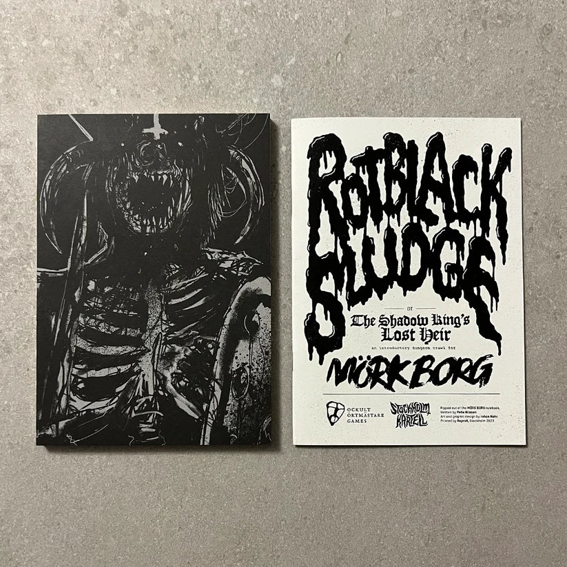 Mörk Borg Barebones Edition + Rot Black Sludge + PDF