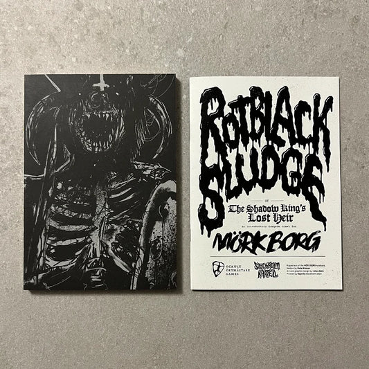 Mörk Borg Barebones Edition + Rot Black Sludge + PDF