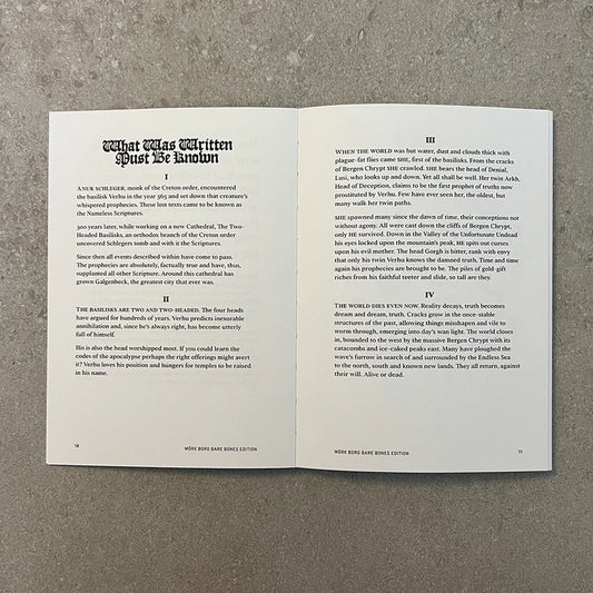 Mörk Borg Barebones Edition + Rot Black Sludge + PDF