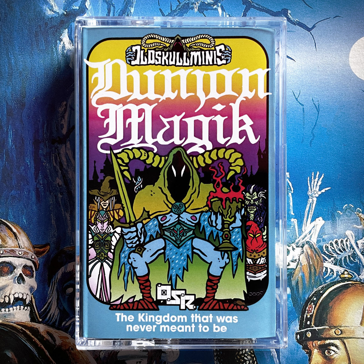 HDK 240 Dunjon Magik, The kingdom that was never meant to be + Old Skull paper minis