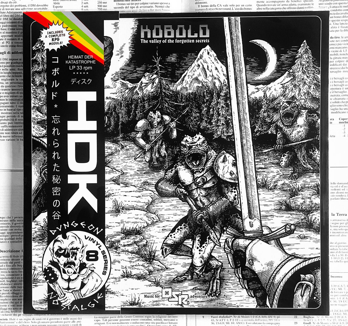 HDK 28 Kobold - The Valley of the forgotten secrets (LP / cassette)
