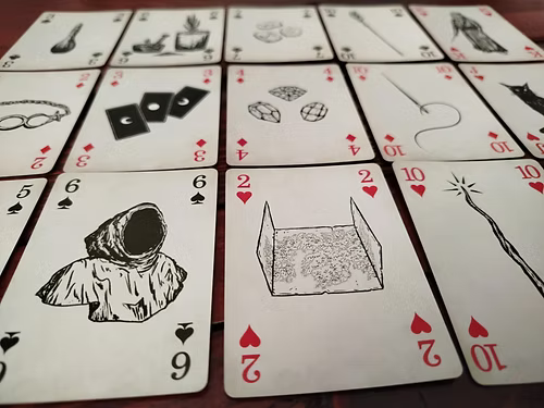 Witchcraft & Wizardry Playing Cards