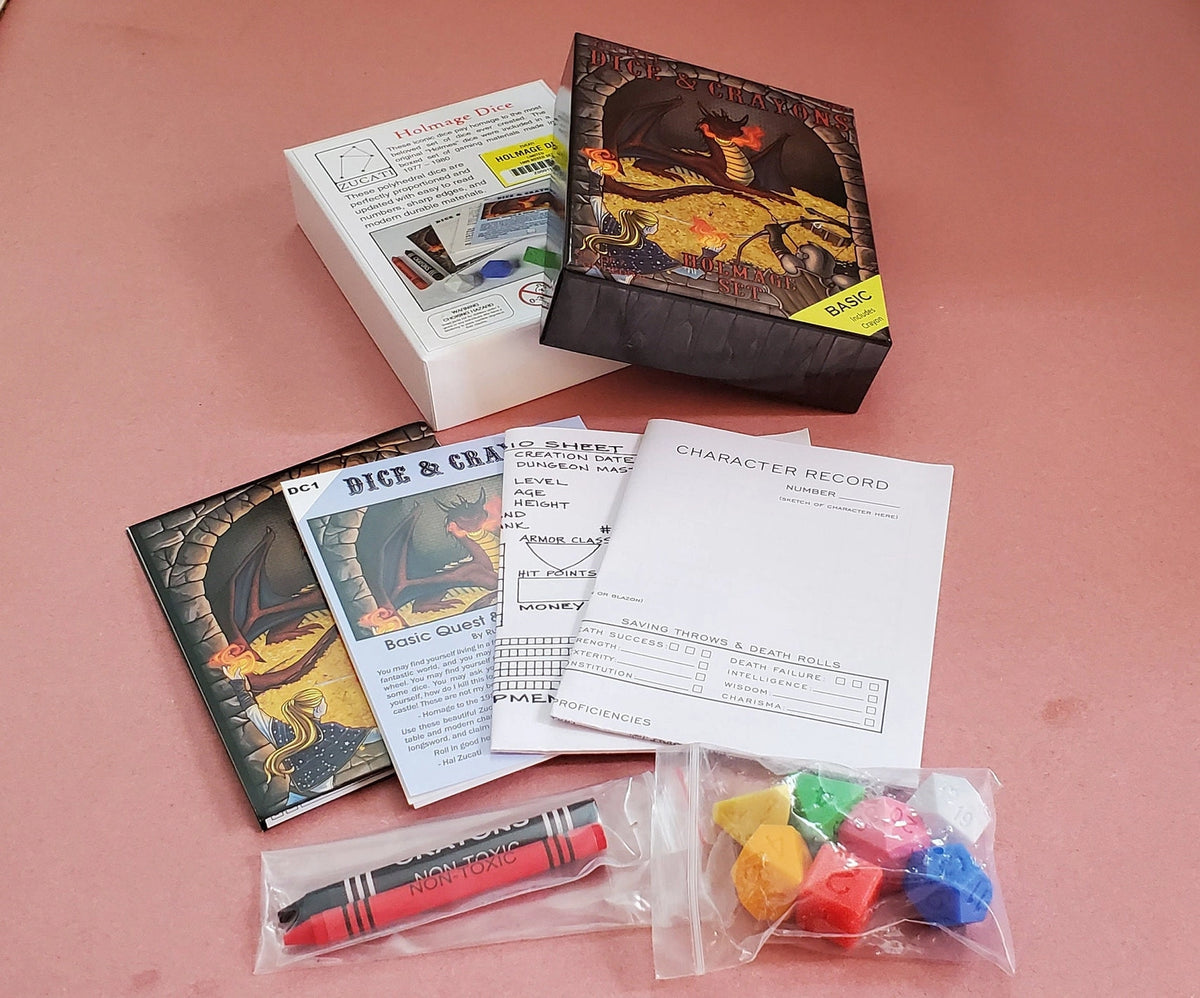 Holmage Dice Set - Zucati Perfect Plastic