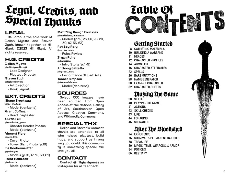 Cauldron (Print + PDF)