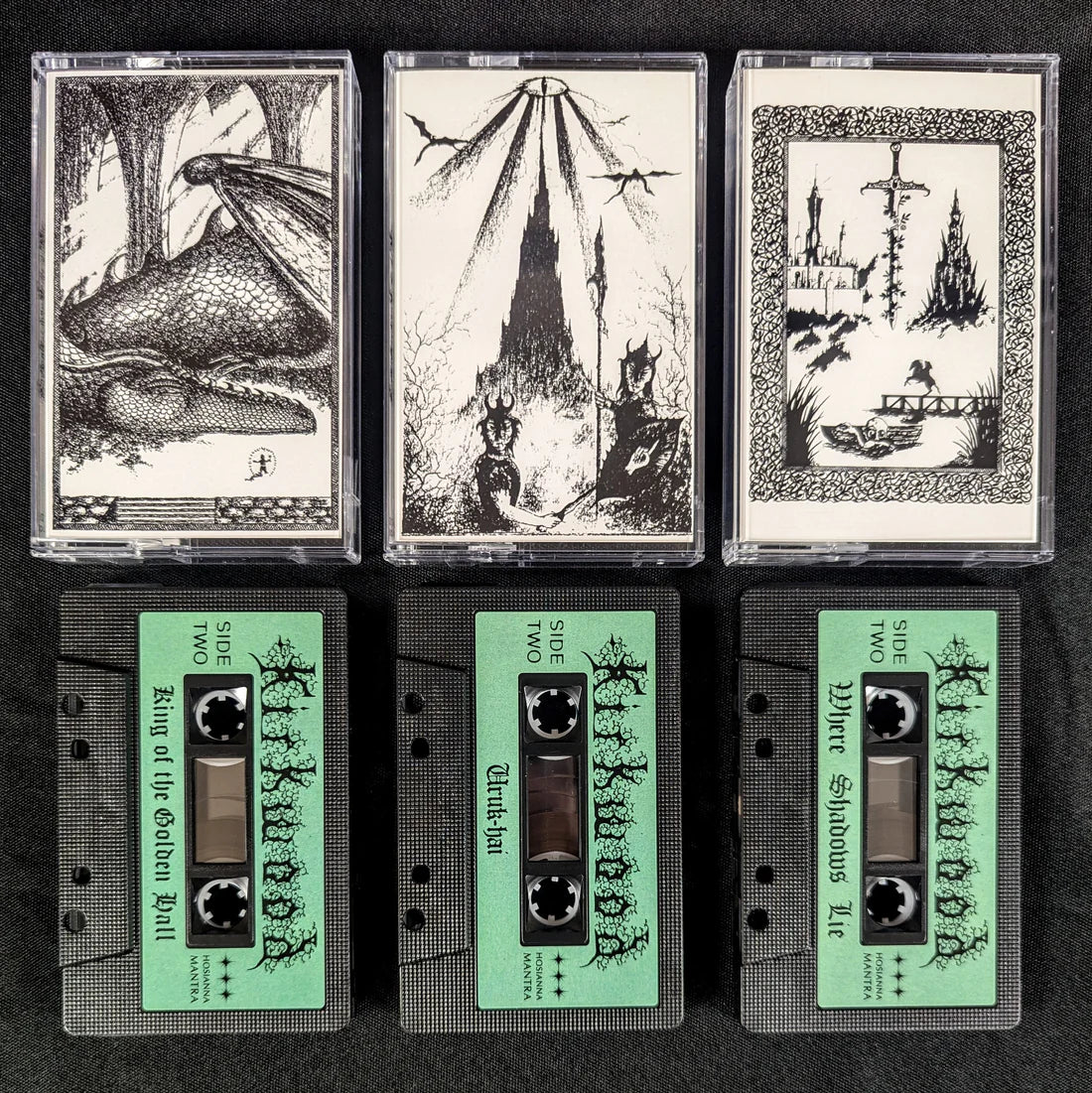 Middle Earth Trilogy by Jim Kirkwood (3 x Cassettes)