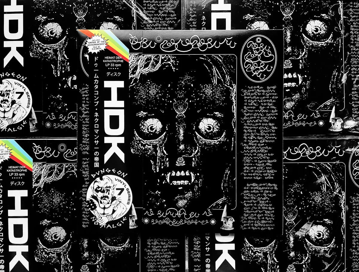 HDK 11 The Empire of the Necromancers by Doom Catacomb LP + CAS Booklet