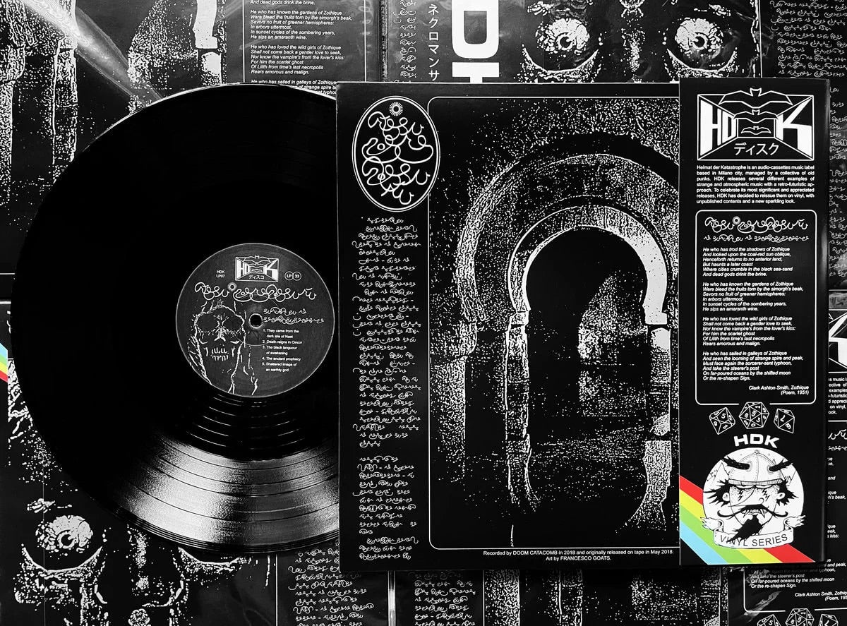 HDK 11 The Empire of the Necromancers by Doom Catacomb LP + CAS Booklet