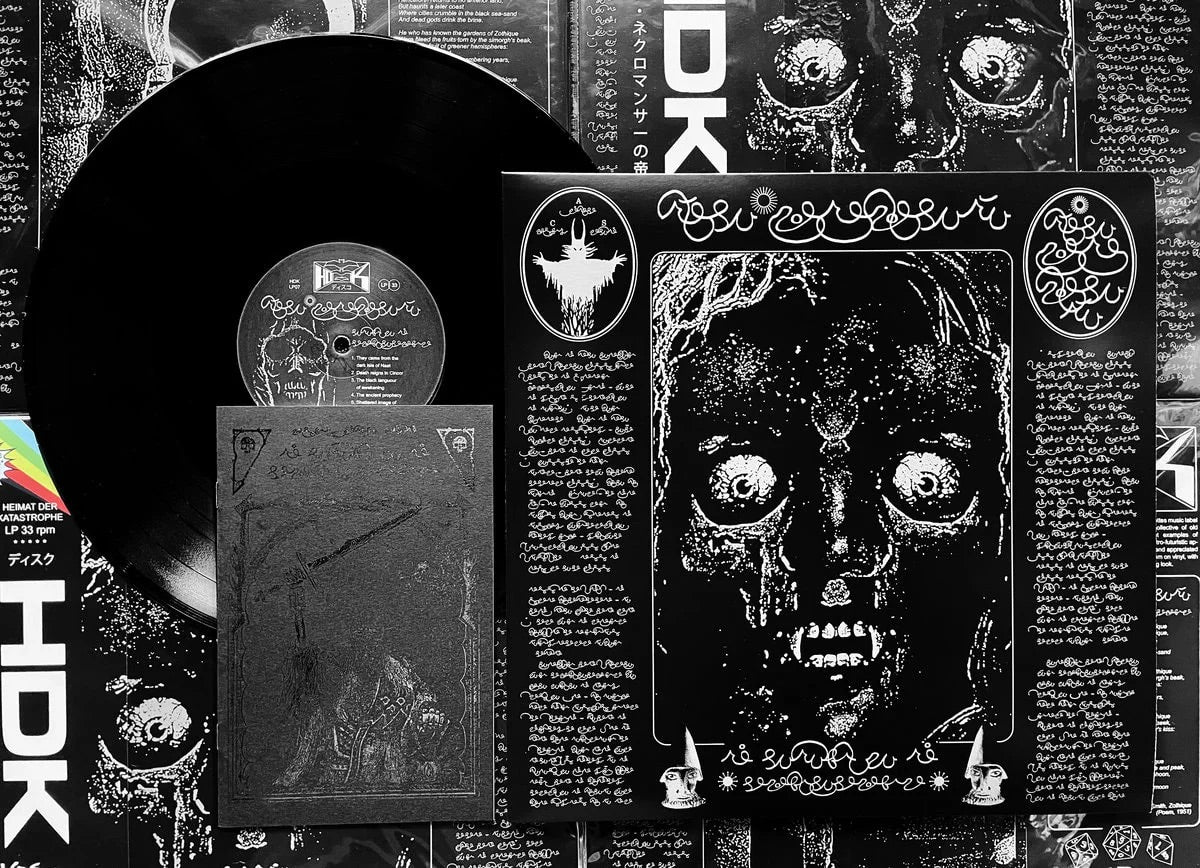 HDK 11 The Empire of the Necromancers by Doom Catacomb LP + CAS Booklet