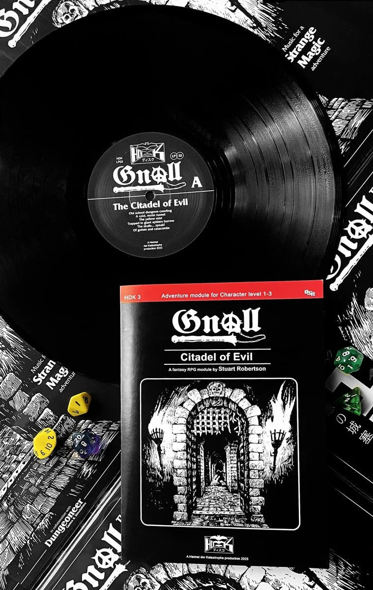 Gnoll - Citadel of Evil LP HDK 05 + Adventure Module