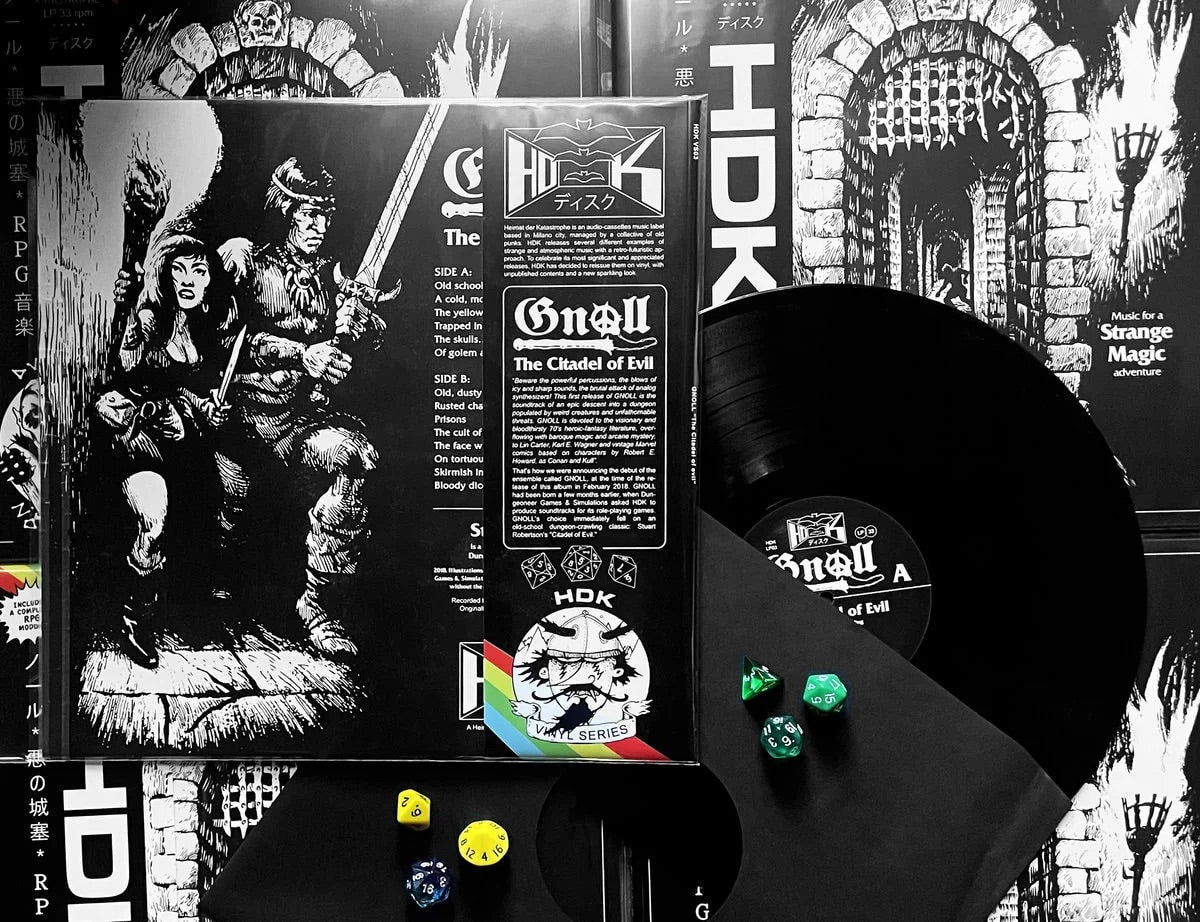 Gnoll - Citadel of Evil LP HDK 05 + Adventure Module